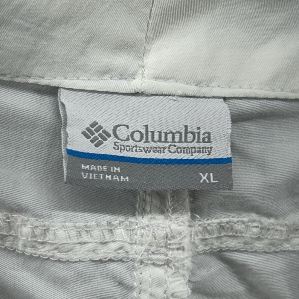 Columbia Omni Shade Shorts Women Size XL White UPF 30 NEW - Picture 9 of 11